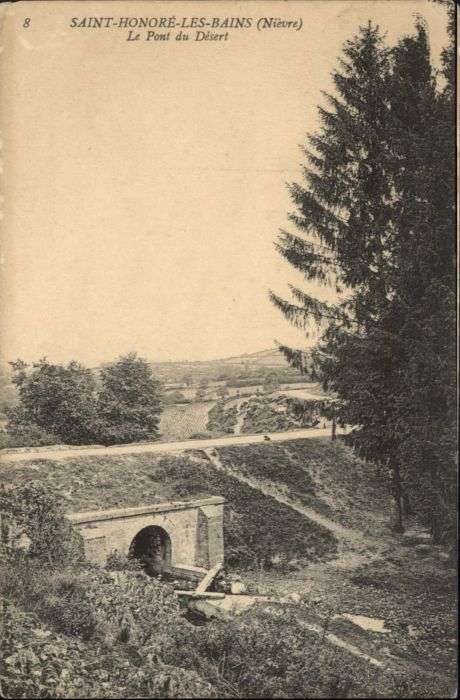 Saint-Honore-les-Bains Pont Desert