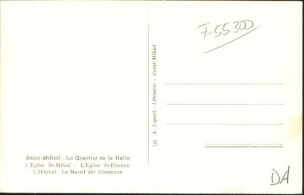 Saint-Mihiel Quartier Halle Eglise St. Etienne St. M – Bild 2