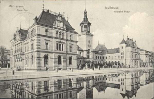 Mulhouse Muehlhausen Mulhouse Mülhausen Post Poste