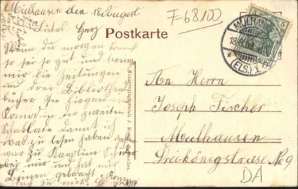 Mulhouse Muehlhausen Mulhouse Mülhausen Elsass Alsace Hasenr – Bild 2