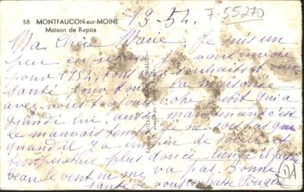 Montfaucon-Montigne Montfaucon-sur-Moine Maison Repos – Bild 2
