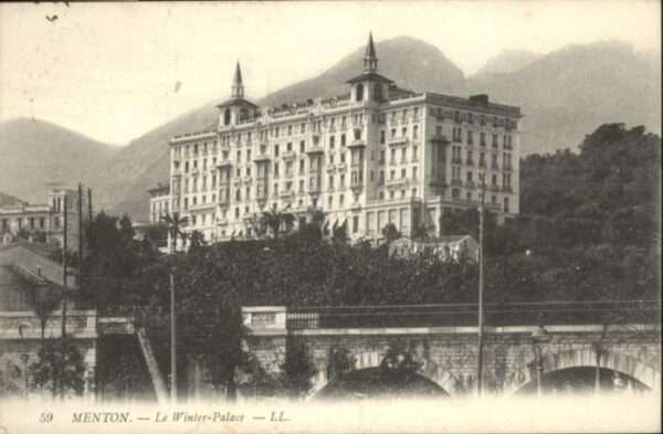 Menton Alpes Maritimes Menton Winter-Palace