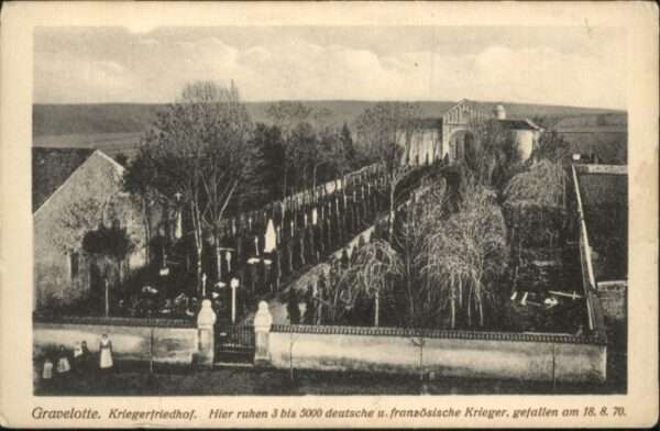 Gravelotte Moselle Friedhof