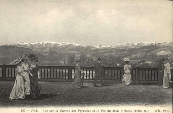 Pau 64 Pau Chaine Ryrenees Pic Midi Ossau