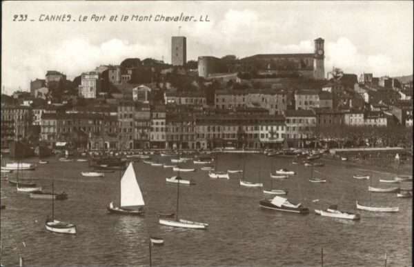 Cannes Alpes-Maritimes Cannes Port Mont Chevalier