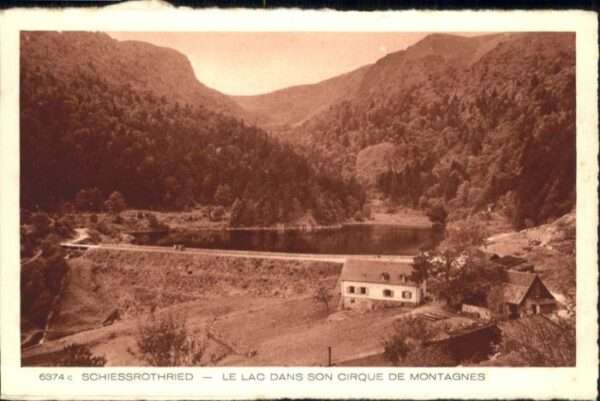 Metzeral Haut Rhin Schiessrothried Lac Cirque Montagnes