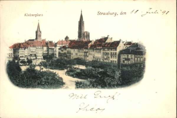 Strasbourg Alsace Strassburg_Elsass Kleberplatz