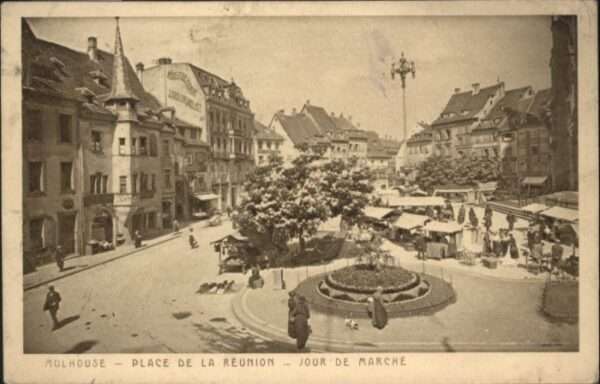Mulhouse Muehlhausen Mulhouse Place Reunion Marche