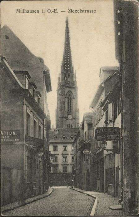 Muehlhausen Elsass Mülhausen_Elsass Ziegelstrasse