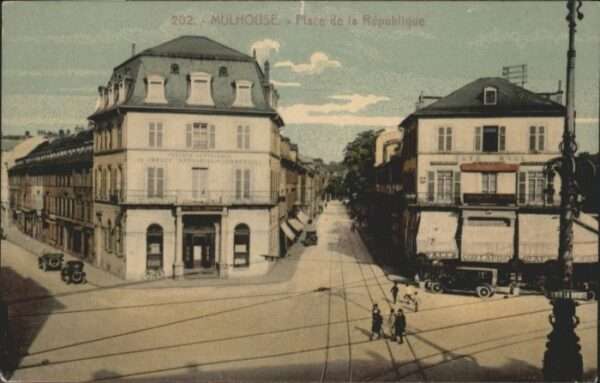 Mulhouse Muehlhausen Mulhouse Place Republique