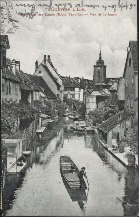Colmar Haut Rhin Elsass Colmar Elsass Lauch Klein-Venedig