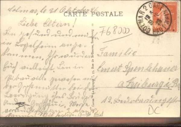 Colmar Haut Rhin Elsass Colmar Place Gare – Bild 2