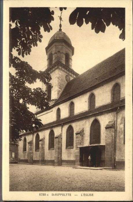 Saint-Hippolyte Haut-Rhin Eglise