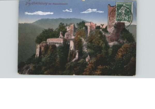 Rappoltsweiler Haut Rhin Elsass Rappoltsweiler Ulrichsburg