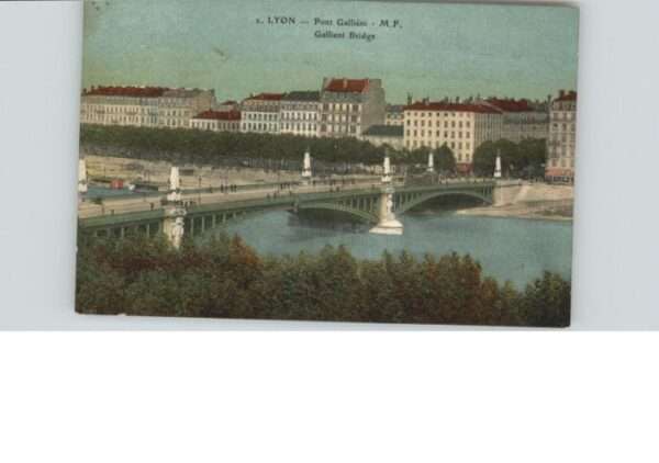 Lyon France Lyon Pont Gallieni