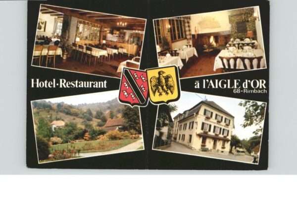 Rimbach-pres-Guebwiller Hotel Restaurant a l'Aigle d_Or Wappen
