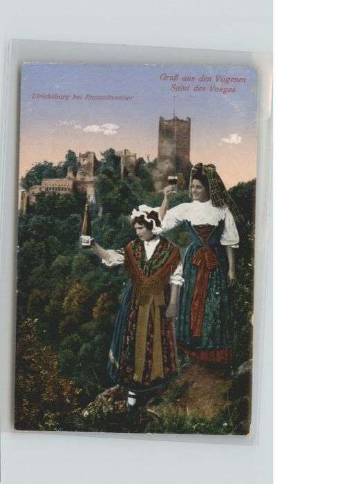 Rappoltsweiler Haut Rhin Elsass Rappoltsweiler Ulrichsburg Vogesen Vosg