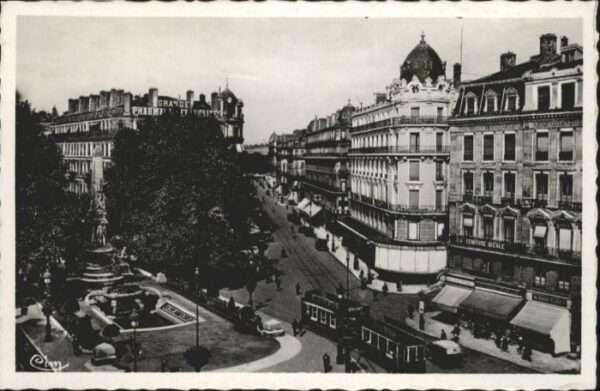 Lyon France Lyon Place de la Republique Monument Ca