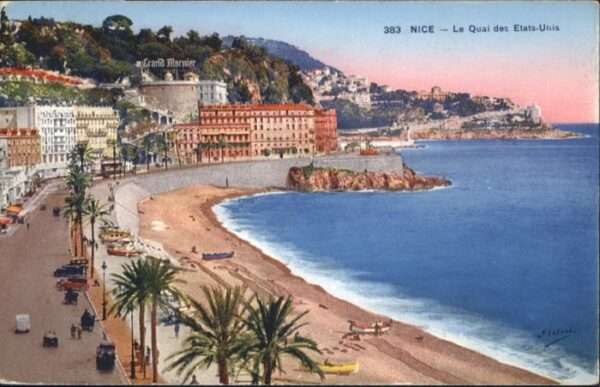 Nice Alpes Maritimes Nice Le Quai de Etat-Unis