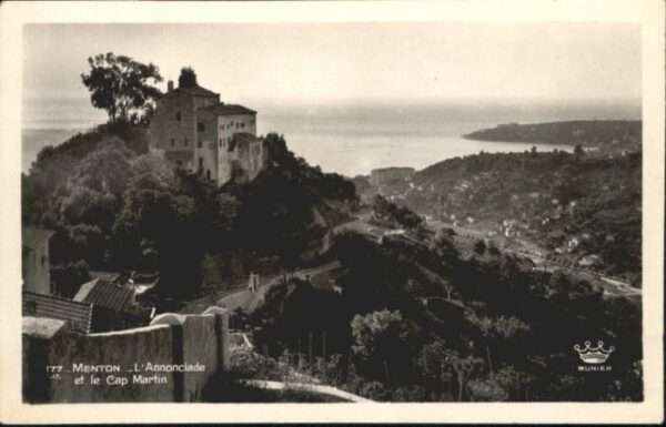 Menton Alpes Maritimes Menton L'Annonciade Le Cap Martin