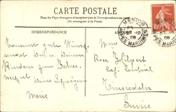 Menton Alpes Maritimes Menton Garavan Frontiere Italienne – Bild 2