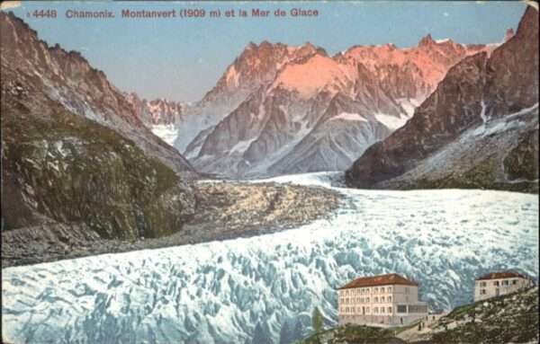 Chamonix Montanvert La Mer de Glace Gletscher