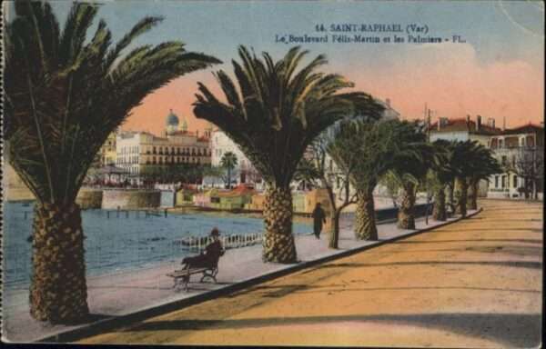 Saint-Raphael Var Saint-Raphael Le Boulevard Felix-Martin