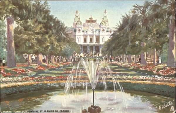 Monte-Carlo Monte_Carlo Fontaine de Jardins du Casi
