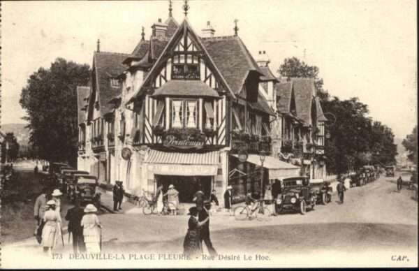 Deauville-sur-Mer Plage-Fleurie Rue Desire Le Hoc