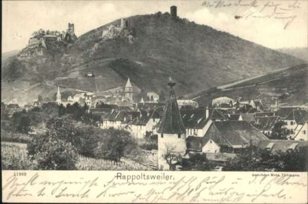 Rappoltsweiler Haut Rhin Elsass Rappoltsweiler