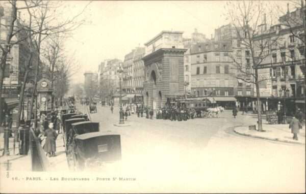 Paris Les Boulevards Porte Ste. Martin