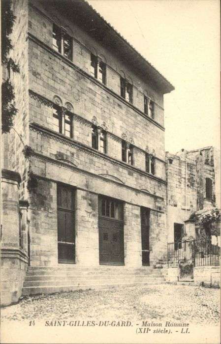 Saint-Gilles Gard Maison Romane