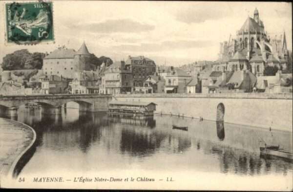 Mayenne Eglise Notre-Dame Chateau