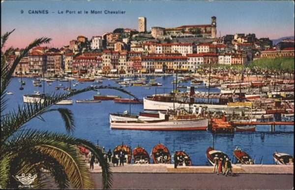 Cannes Alpes-Maritimes Cannes Port Mont Chevalier