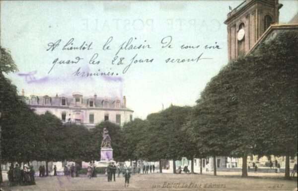 Belfort Alsace Belfort Place d_Armes