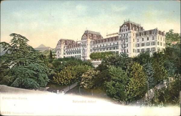 Evian-les-Bains Haute Savoie Evian-les-Bains Splendid Hotel