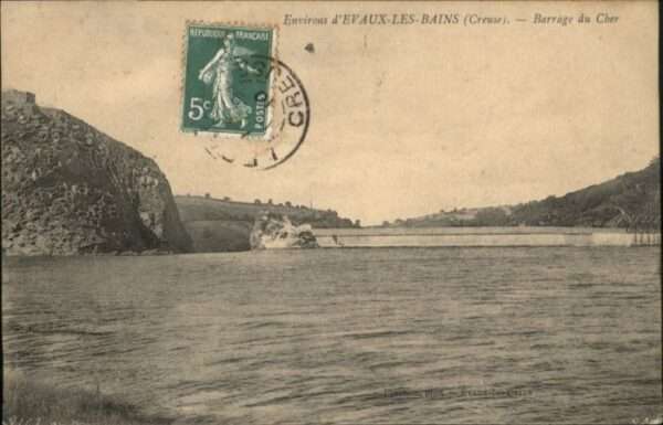 Evaux-les-Bains Barrage du Cher
