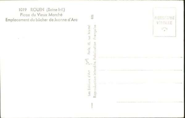 Rouen Place du Vieux Marche – Bild 2