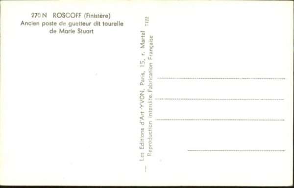 Roscoff Ancien poste de guetteur dit tourelle d – Bild 2