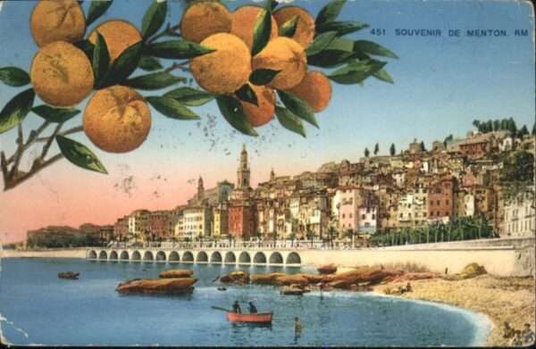 Menton Alpes Maritimes Menton Plage