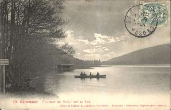 Gerardmer Coucher de Soleil sur le Lac