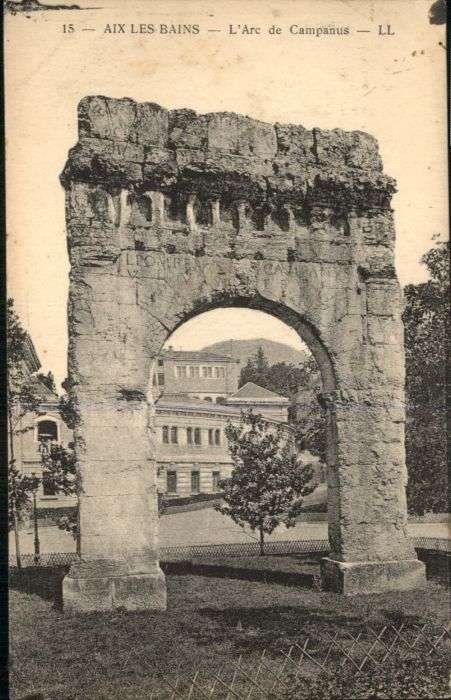 Aix-les-Bains Arc de Campanus