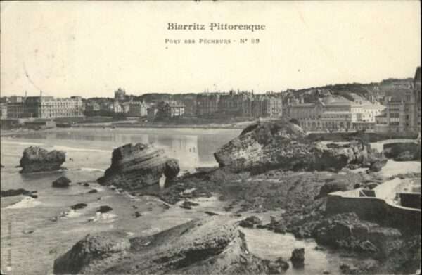 Biarritz Pyrenees Atlantiques Biarritz Port des Pecheurs