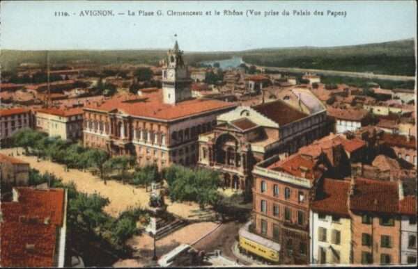 Avignon Vaucluse Avignon Place G. Clemenceau Rhone