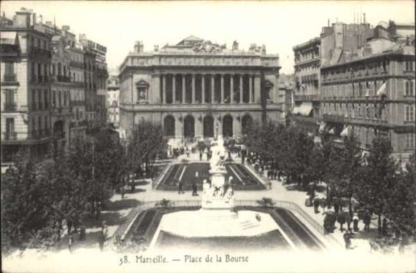 Marseille Bouches-du-Rhone Marseille Place de la Bourse