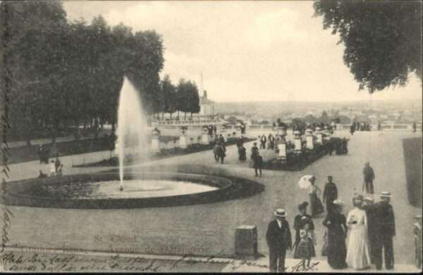 Paris Saint-Cloud Avenue de l'Orangerie