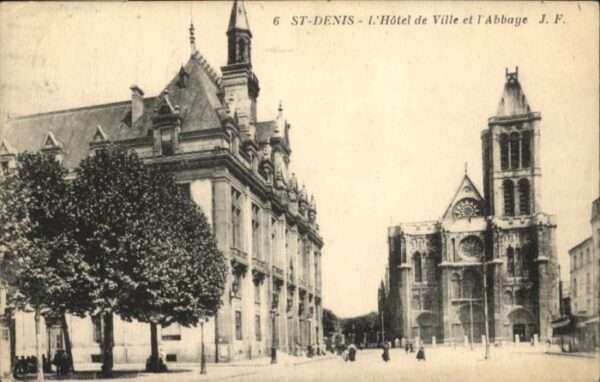 Saint-Denis Seine Saint-Denis Hotel de Ville Abbaye