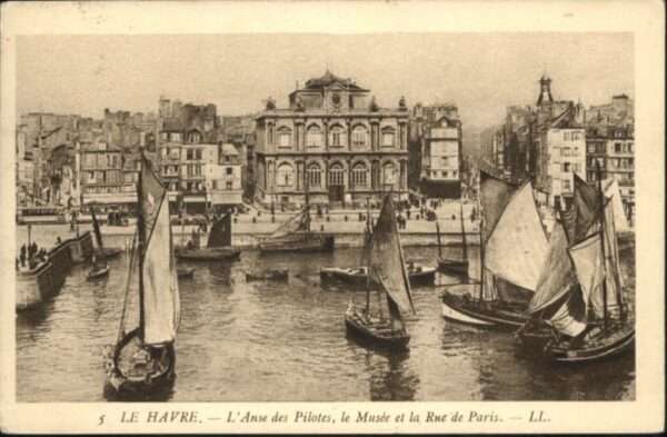 Le Havre Anse des Pilotes Musee Rue de Paris