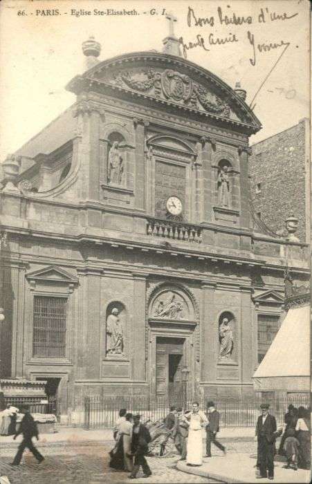 Paris Eglise Ste-Elisabeth