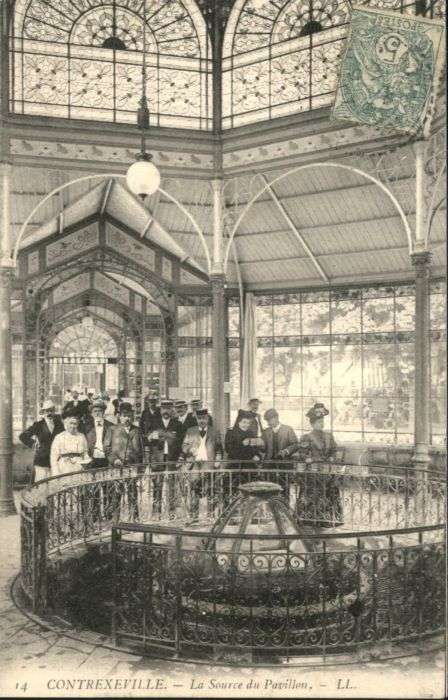 Contrexeville Vosges Source du Pavillon